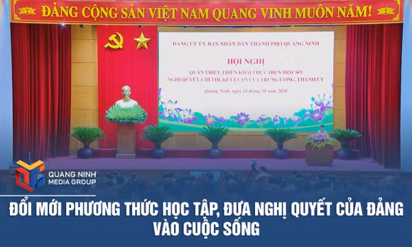 Đổi mới phương thức học tập, đưa nghị quyết của Đảng vào cuộc sống