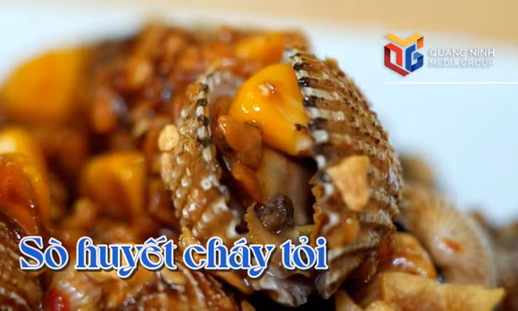Sò huyết cháy tỏi