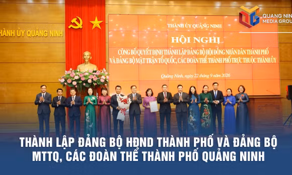 Thành lập Đảng bộ HĐND thành phố và Đảng bộ MTTQ, các đoàn thể thành phố Quảng Ninh