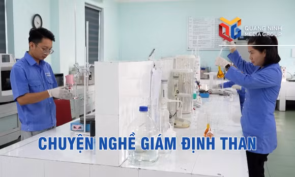 Thợ mỏ vào ca: Chuyện nghề giám định than