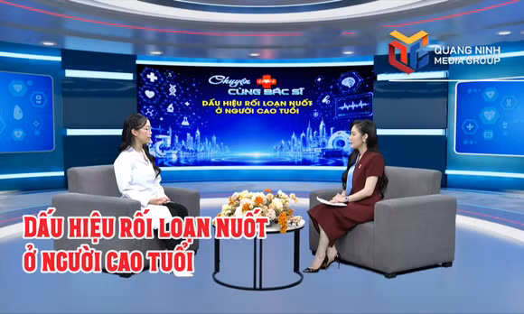 Dấu hiệu rối loạn nuốt ở người cao tuổi