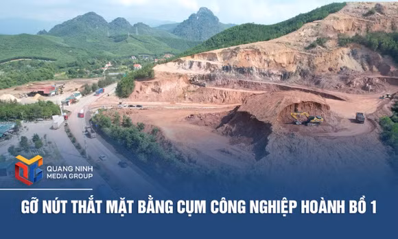 Gỡ nút thắt mặt bằng Cụm công nghiệp Hoành Bồ 1