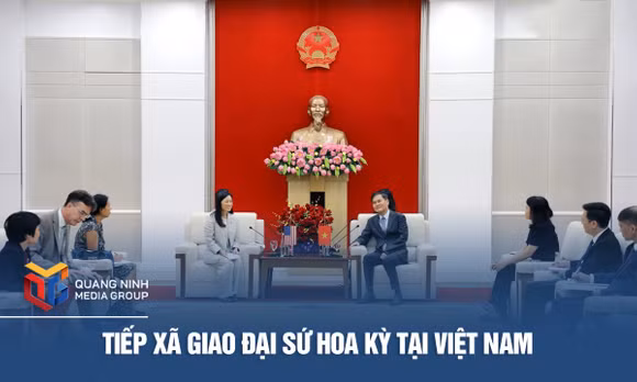 Tiếp xã giao đại sứ Hoa Kỳ tại Việt Nam