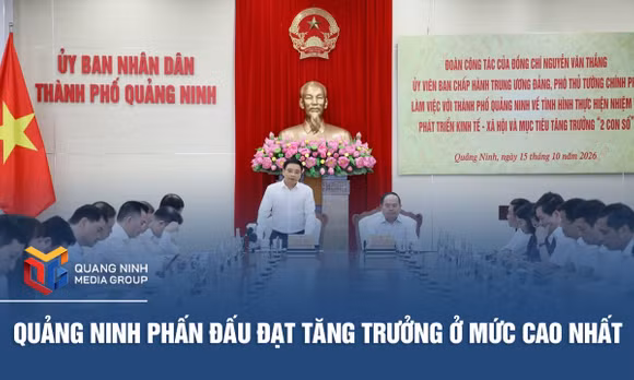 Quảng Ninh phấn đấu đạt tăng trưởng ở mức cao nhất