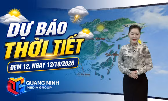 Dự báo thời tiết đêm 12, ngày 13/10/2026