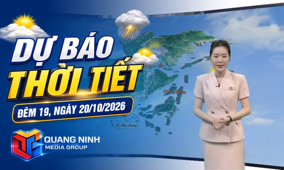  Dự báo thời tiết đêm 19, ngày 20/10/2026