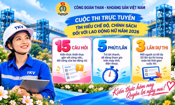 16.746 người tham gia Cuộc thi trực tuyến “Tìm hiểu chế độ chính sách đối với lao động nữ”