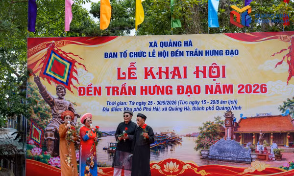Khai hội đền Trần Hưng Đạo năm 2026