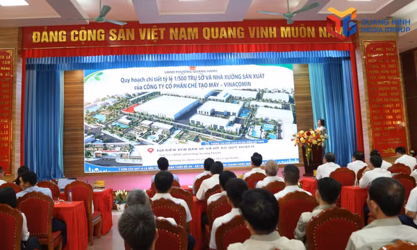 Công bố quy hoạch chi tiết trụ sở và nhà xưởng Công ty CP Chế tạo máy
