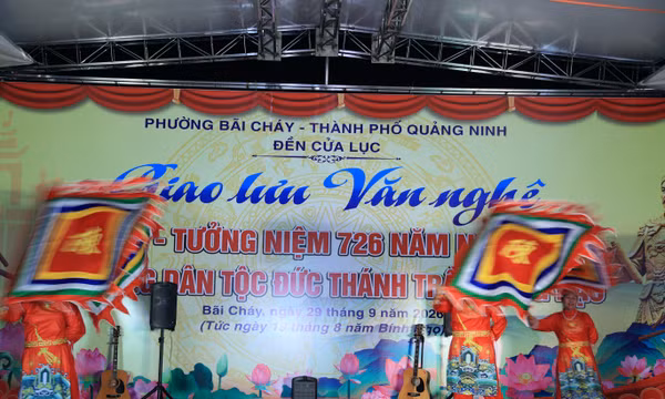 Tưởng niệm 726 năm ngày Trần Hưng Đạo hóa thánh