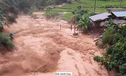 Cảnh báo lũ quét, sạt lở đất, sụt lún đất do mưa lũ