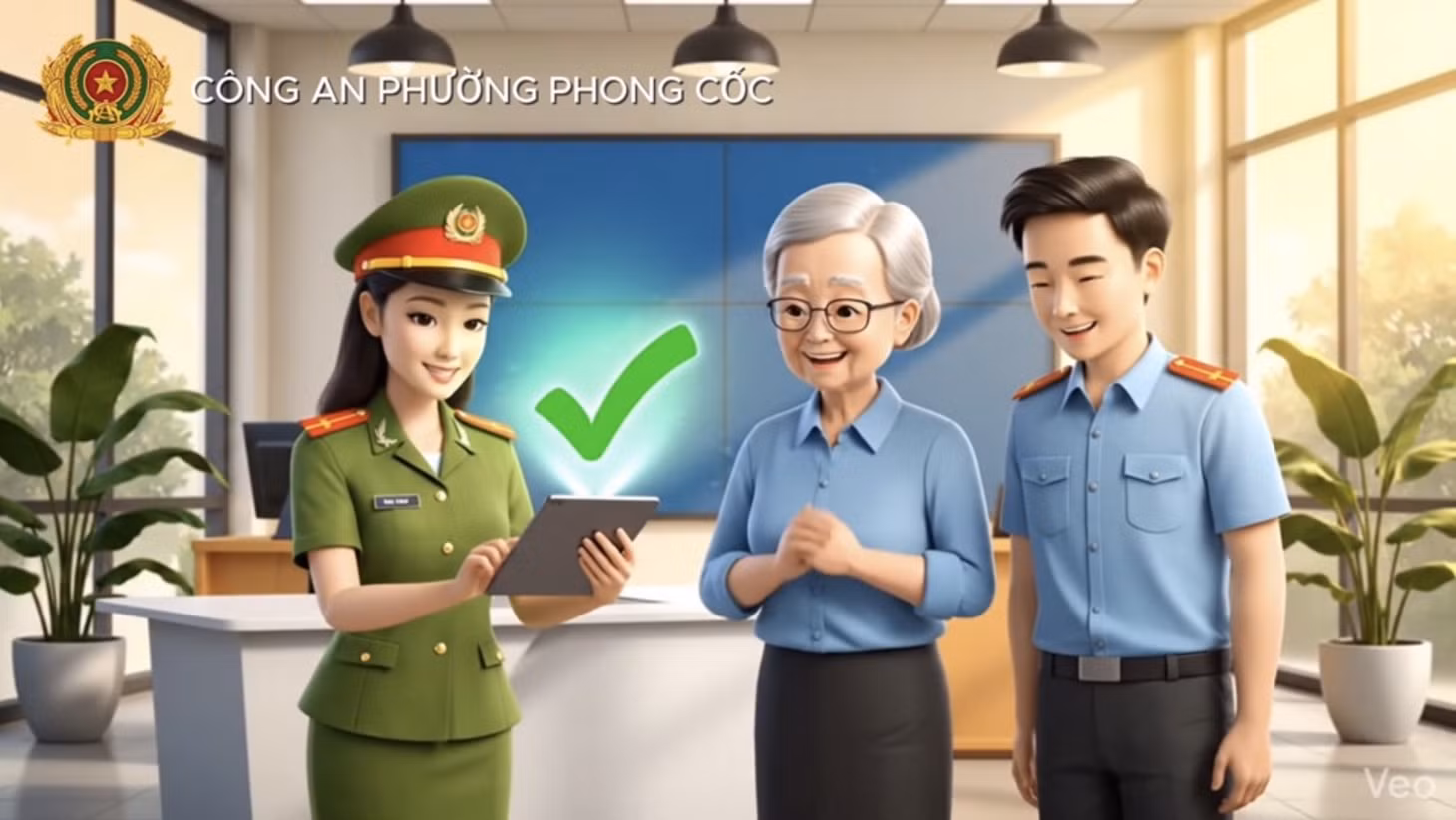 Công an phường Phong Cốc đưa vào vận hành Trợ lý AI hỏi đáp, tuyên truyền pháp luật, giúp người dân có thêm một kênh thông tin tra cứu pháp luật nhanh chóng, dễ hiểu.