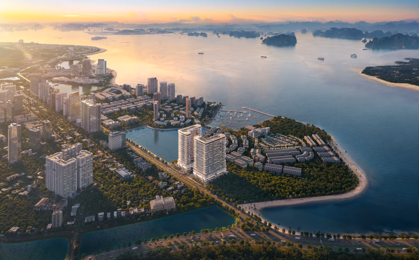 Phối cảnh dự án Prima Bay.