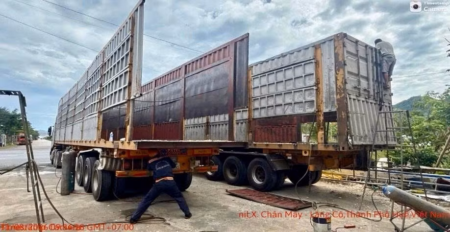 Cắt xe vi phạm về kích thước buộc phải xử lý trước khi tiếp tục lưu thông.