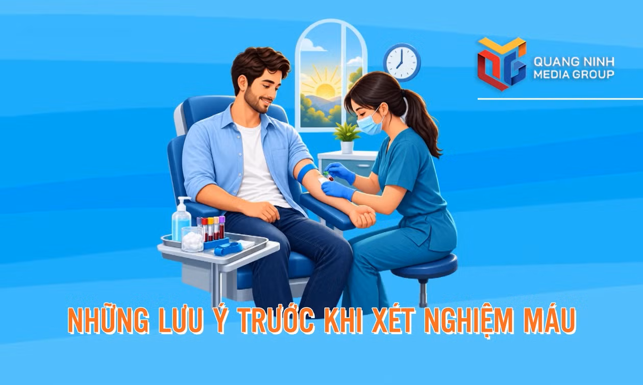 Những lưu ý trước khi xét nghiệm máu