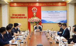 Chủ tịch UBND thành phố làm việc với Liên danh đầu tư Nhà máy điện LNG Quảng Ninh 2
