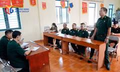 Hội CCB phường Hoàng Quế cùng Ban CHQS phường Hoàng Quế triển khai công tác phối hợp tuyên truyền cho thanh niên lên đường nhập ngũ tháng 10/2026.