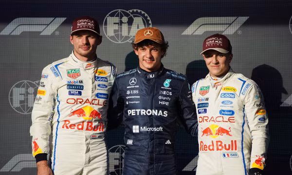 Tay đua Mercedes Kimi Antonelli bất ngờ giành pole tại Grand Prix Mỹ