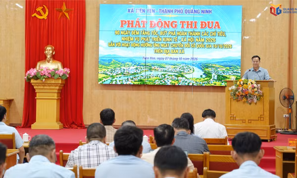 Tiên Yên phát động thi đua tăng tốc hoàn thành các nhiệm vụ năm 2026 