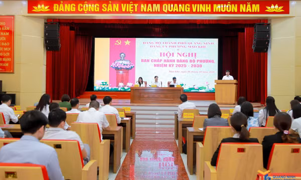 Ban Chấp hành Đảng bộ phường Mạo Khê triển khai nhiệm vụ quý IV/2026