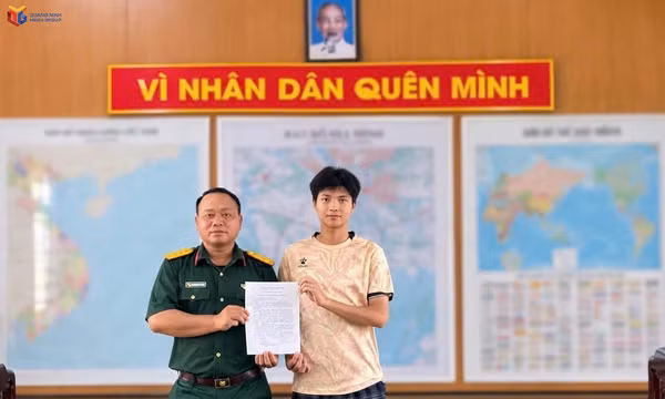 Phường Móng Cái 2: Nhận 15 lá đơn tình nguyện nhập ngũ năm 2027