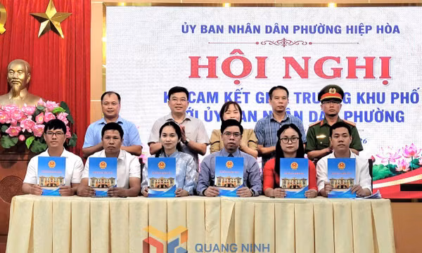 Phường Hiệp Hòa: Tăng cường quản lý đất đai, môi trường, trật tự xây dựng và vận động nhân dân GPMB