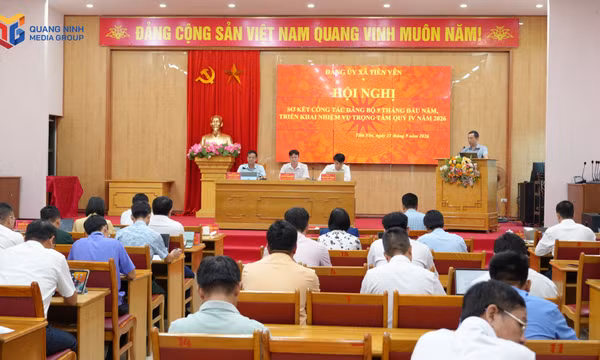Đảng ủy xã Tiên Yên triển khai nhiệm vụ những tháng cuối năm 2026