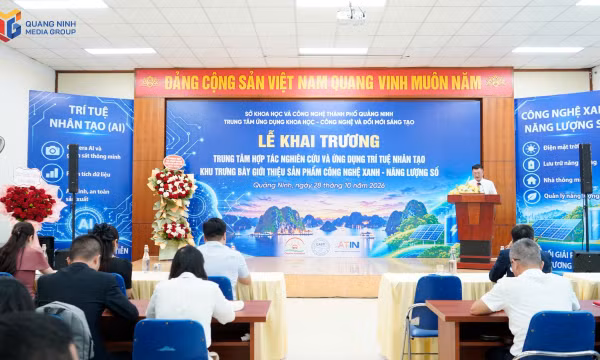 Khai trương Trung tâm Hợp tác nghiên cứu AI và Khu trưng bày giới thiệu sản phẩm công nghệ xanh - năng lượng số