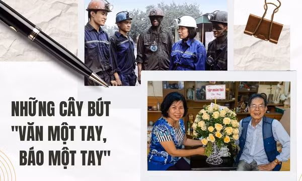 Những cây bút "văn một tay, báo một tay"