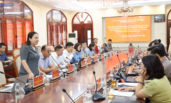 Liên minh Hợp tác xã thành phố làm việc với phường Móng Cái 1