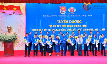 Hội nghị tuyên dương các tập thể, cá nhân thi đua lao động sản xuất giỏi ngành Than