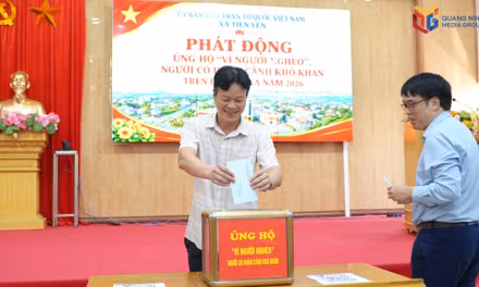 Xã Tiên Yên phát động hưởng ứng Tháng cao điểm “Vì người nghèo” năm 2026