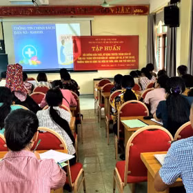 Bình Liêu chú trọng công tác chăm sóc SKSS/KHHGĐ 