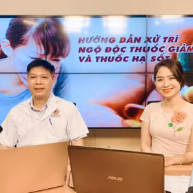 XỬ TRÍ NGỘ ĐỘC THUỐC GIẢM ĐAU VÀ THUỐC HẠ SỐT