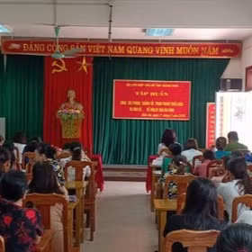 Xã Quảng Lâm - huyện Đầm Hà đẩy mạnh các hoạt động phối hợp truyền thông về chính sách dân số - KHHGĐ 