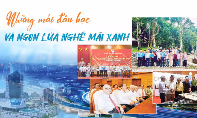 Những mái đầu bạc và ngọn lửa nghề mãi xanh