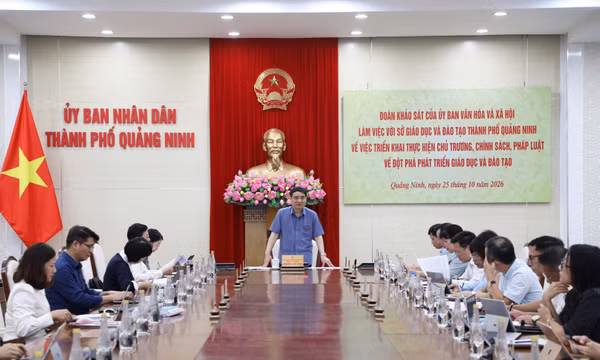 Ưu tiên nguồn lực, tạo đột phá phát triển giáo dục
