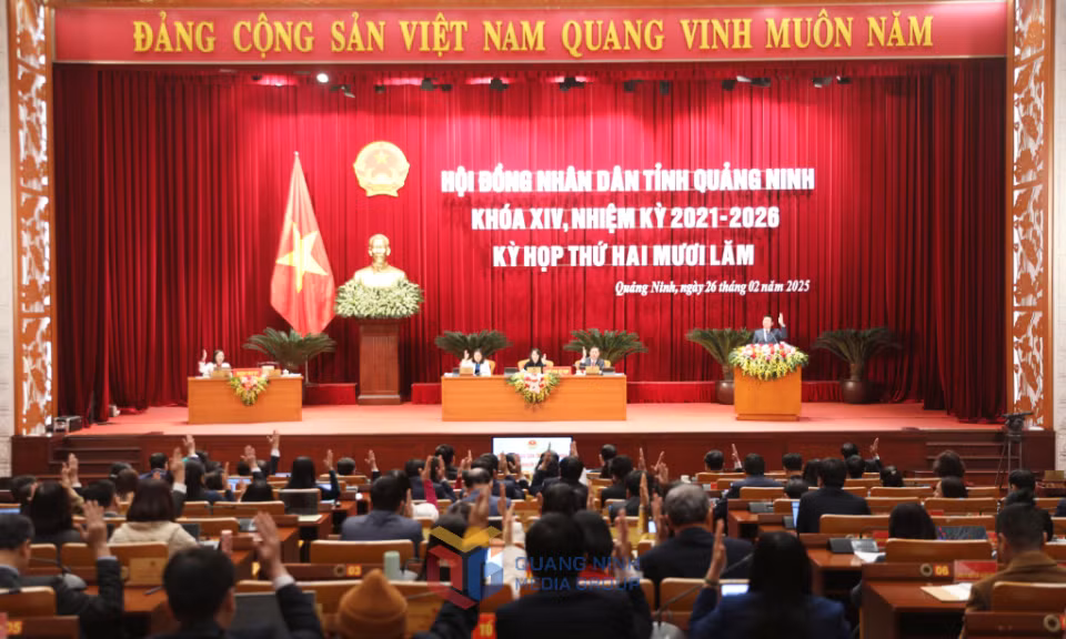 Các nghị quyết được thông qua tại kỳ họp thứ 25, HĐND tỉnh khóa XIV