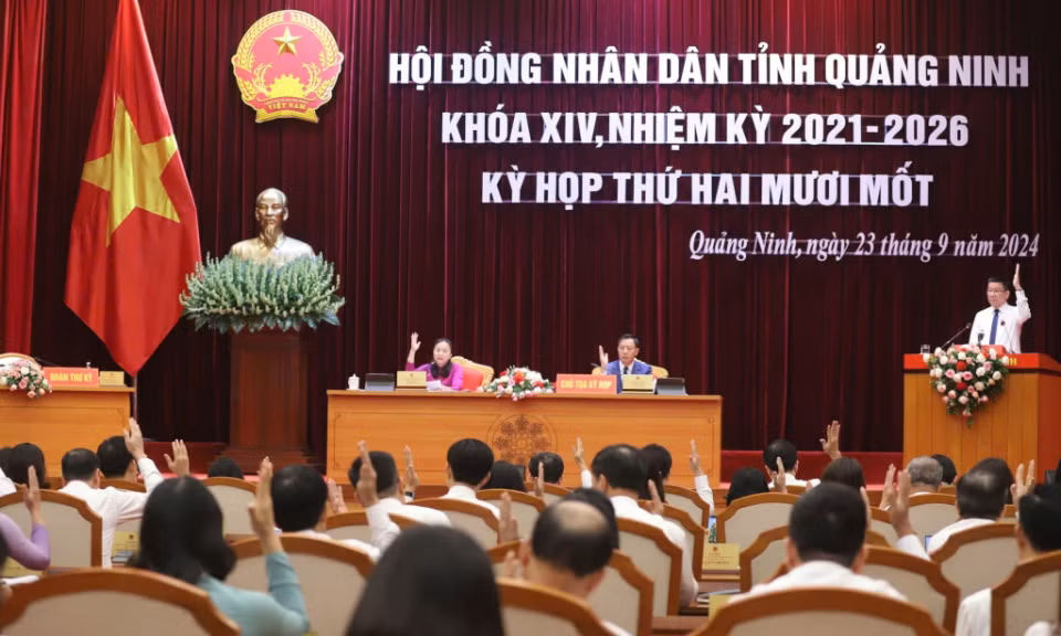 Các nghị quyết được thông qua tại kỳ họp thứ 21, HĐND tỉnh khóa XIV