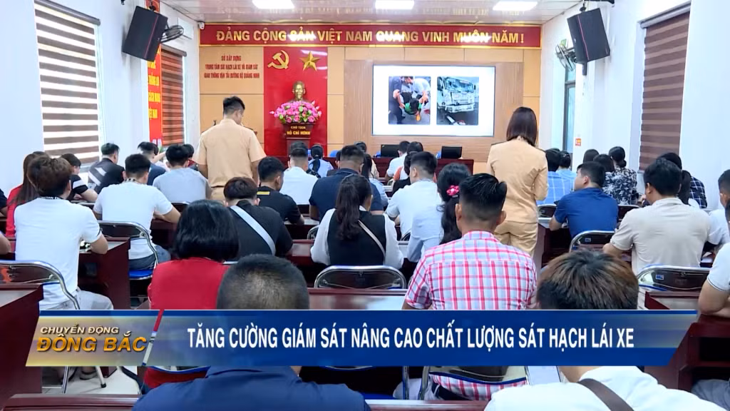 Tăng cường giám sát nâng cao chất lượng sát hạch lái xe