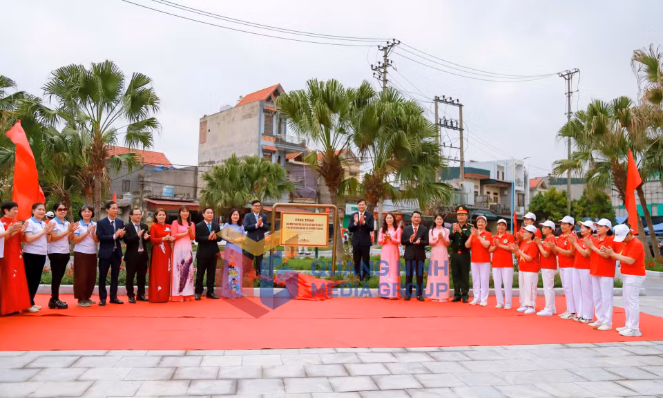 Phường Mạo Khê khánh thành loạt công trình chỉnh trang đô thị, tháng 3-2026