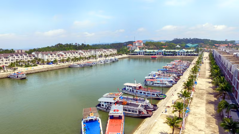 Đội tàu du lịch trên Vịnh Hạ Long được đầu tư hiện đại, góp phần bảo vệ và phát huy giá trị Di sản Vịnh Hạ Long. Ảnh: Hùng Sơn