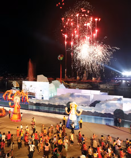 Màn pháo hoa.