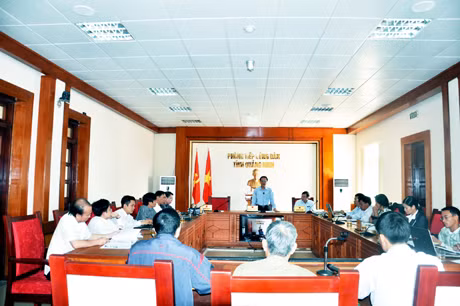 UBND tỉnh duy trì thường xuyên việc tiếp công dân định kỳ vào ngày 15 hàng tháng nhằm giải quyết đơn thư của công dân.