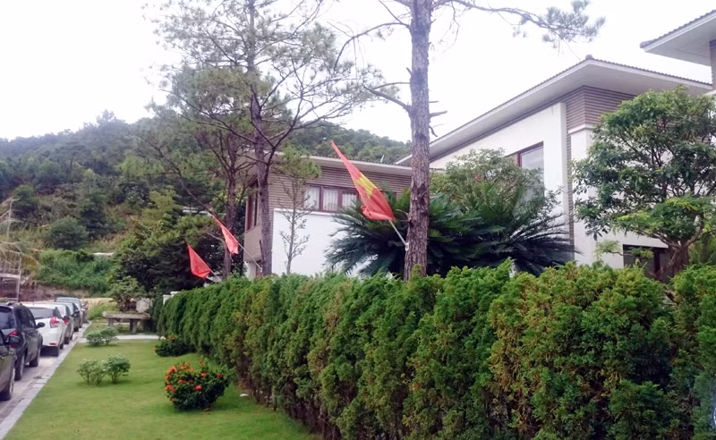 Nhà mẫu biệt thự đã xây tại khu đô thị mới Ban Mai Villas Bãi Cháy