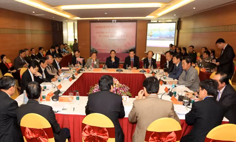 Quang cảnh buổi toạ đàm giữa 4 tỉnh Quảng Ninh- Khánh Hoà- Kiên Giang- Lâm Đồng