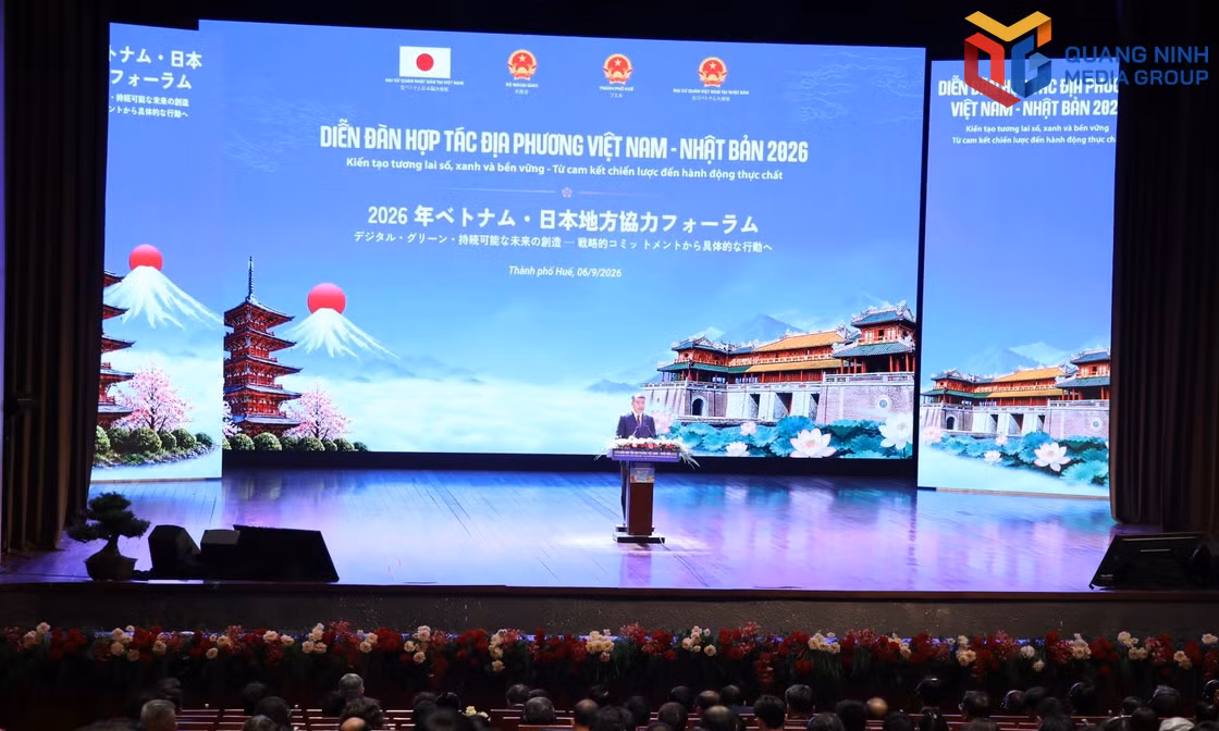 Đoàn Quảng Ninh tham dự Diễn đàn Hợp tác địa phương Việt Nam - Nhật Bản năm 2026 tại TP Huế