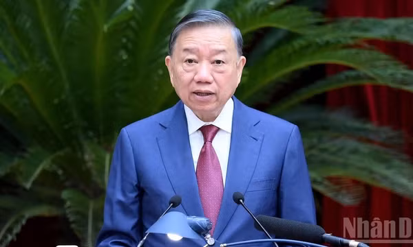 Tổng Bí thư, Chủ tịch nước Tô Lâm. (Ảnh: ĐĂNG KHOA) 
