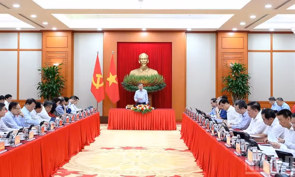 Tổng Bí thư, Chủ tịch nước Tô Lâm chủ trì Phiên họp (Ảnh: ĐĂNG KHOA)