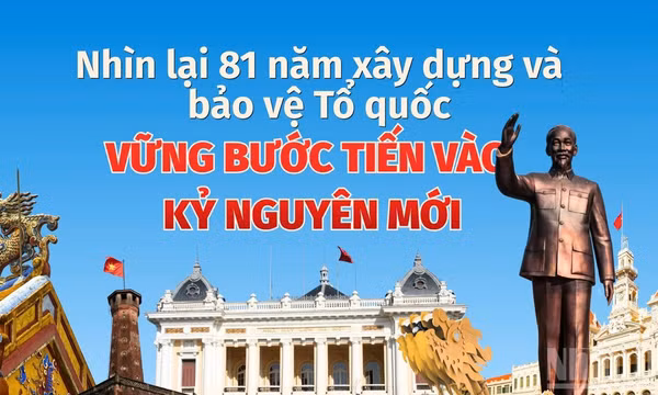 Nhìn lại 81 năm hành trình xây dựng và bảo vệ Tổ quốc, vững bước tiến vào kỷ nguyên mới